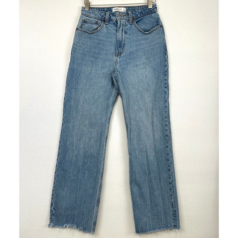 Abercrombie The 90s Relaxed Jean Women's 26 2S Curve Love High Rise